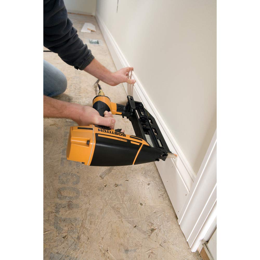 BOSTITCH Finish Nailer Kit, 16GA, Smart Point, Pneumatic (BTFP71917)