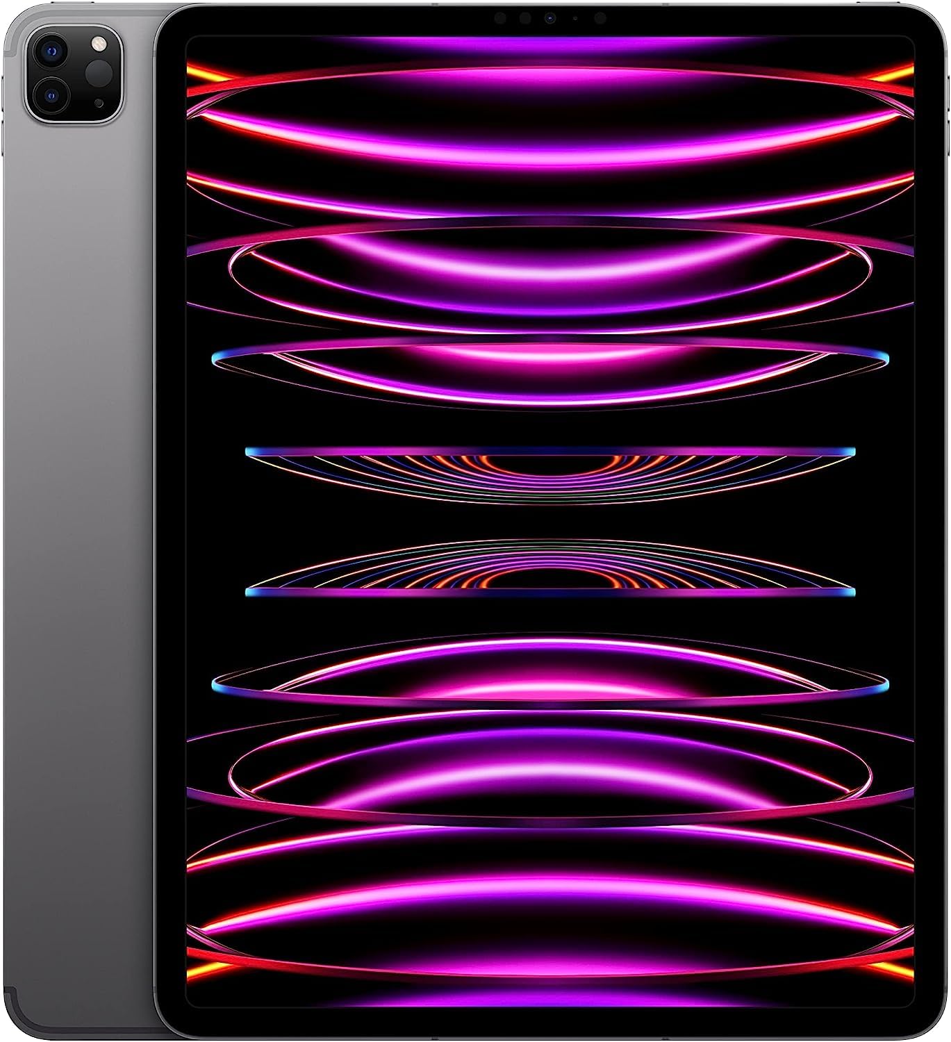 Apple 2022 iPad Pro 6th Gen (12.9-inch, Wi-Fi, 256GB) - Silver (Renewed Premium)