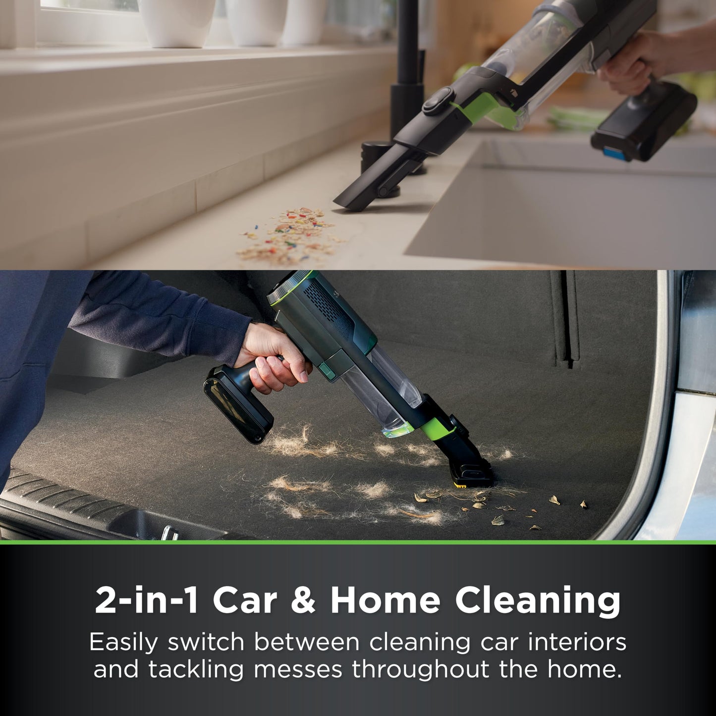 Shark WANDVAC Power PET Cordless Hand Vac, Ultra-Lightweight & Portable with Powerful Suction & Boost Mode, New FurFins Tool & Duster Crevice Tool, Designed for Car & Pet Homes, White, WV410WH