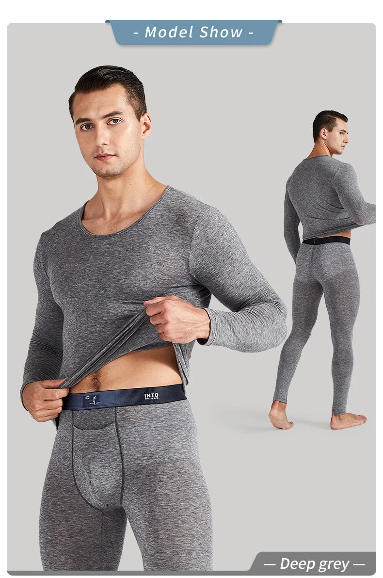 52025 Men’s and Women’s Thermal Underwear – Premium MicroModal, Merino Wool, and Silk Blend. Soft, Lightweight, and Comfortable