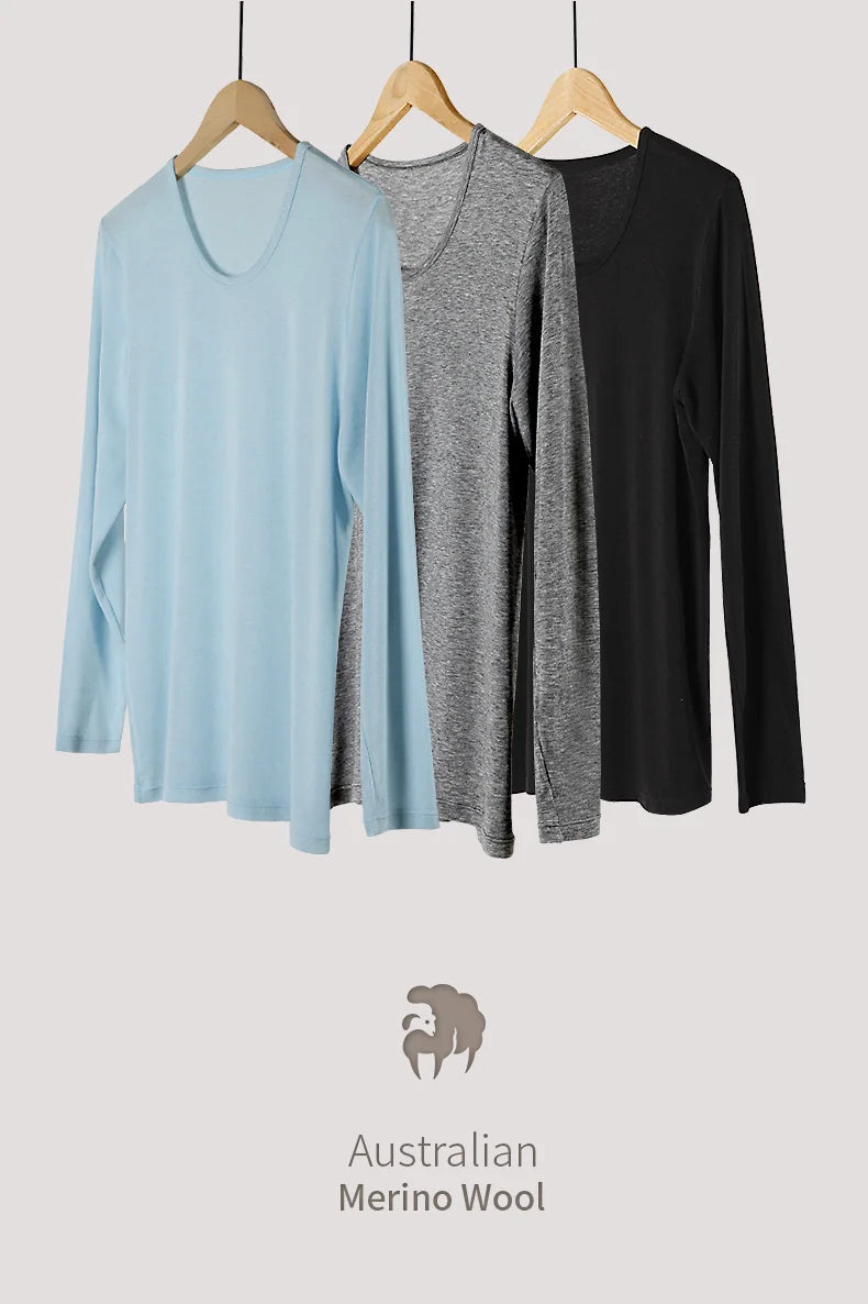 52025 Men’s and Women’s Thermal Underwear – Premium MicroModal, Merino Wool, and Silk Blend. Soft, Lightweight, and Comfortable