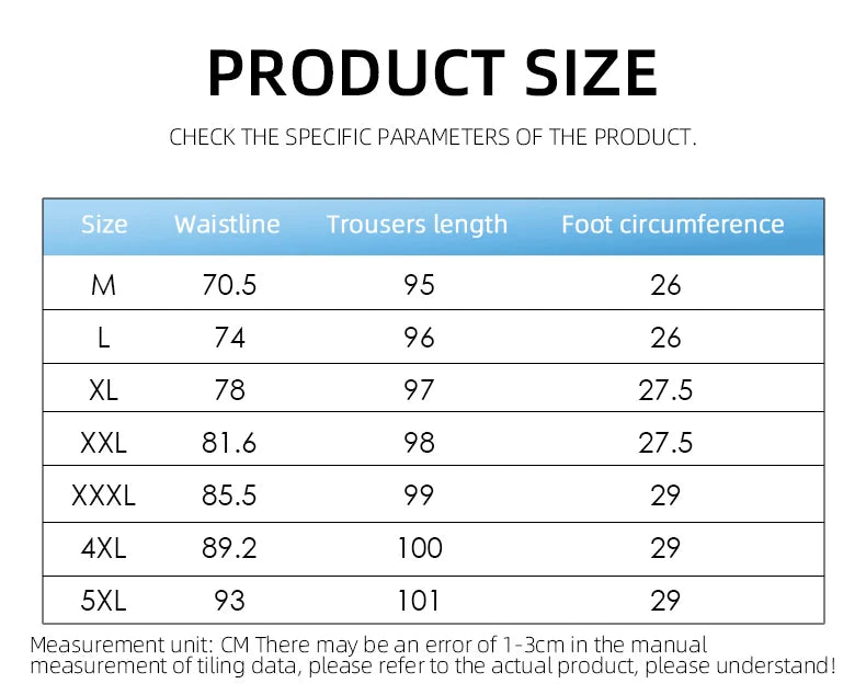 Men Outdoor Workwear Style Stretch Cuffed Tapered Pants Summer Autumn Comfortable Versatile Casual Harem Long Pants Plus Size5XL