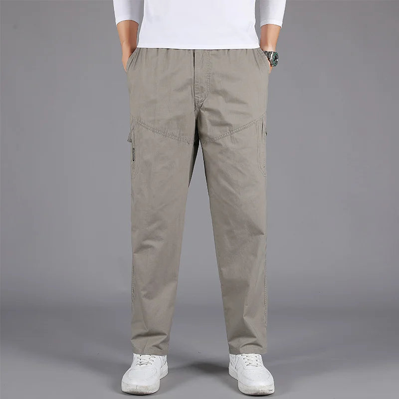 Men's Workwear Casual Cotton Pants Fashionable and Comfortable Pants