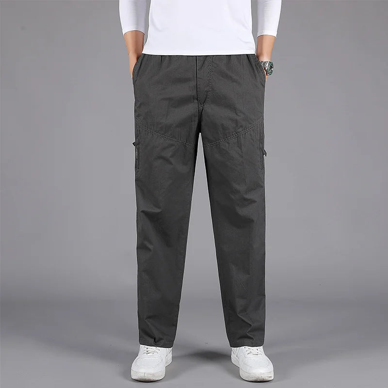 Men's Workwear Casual Cotton Pants Fashionable and Comfortable Pants