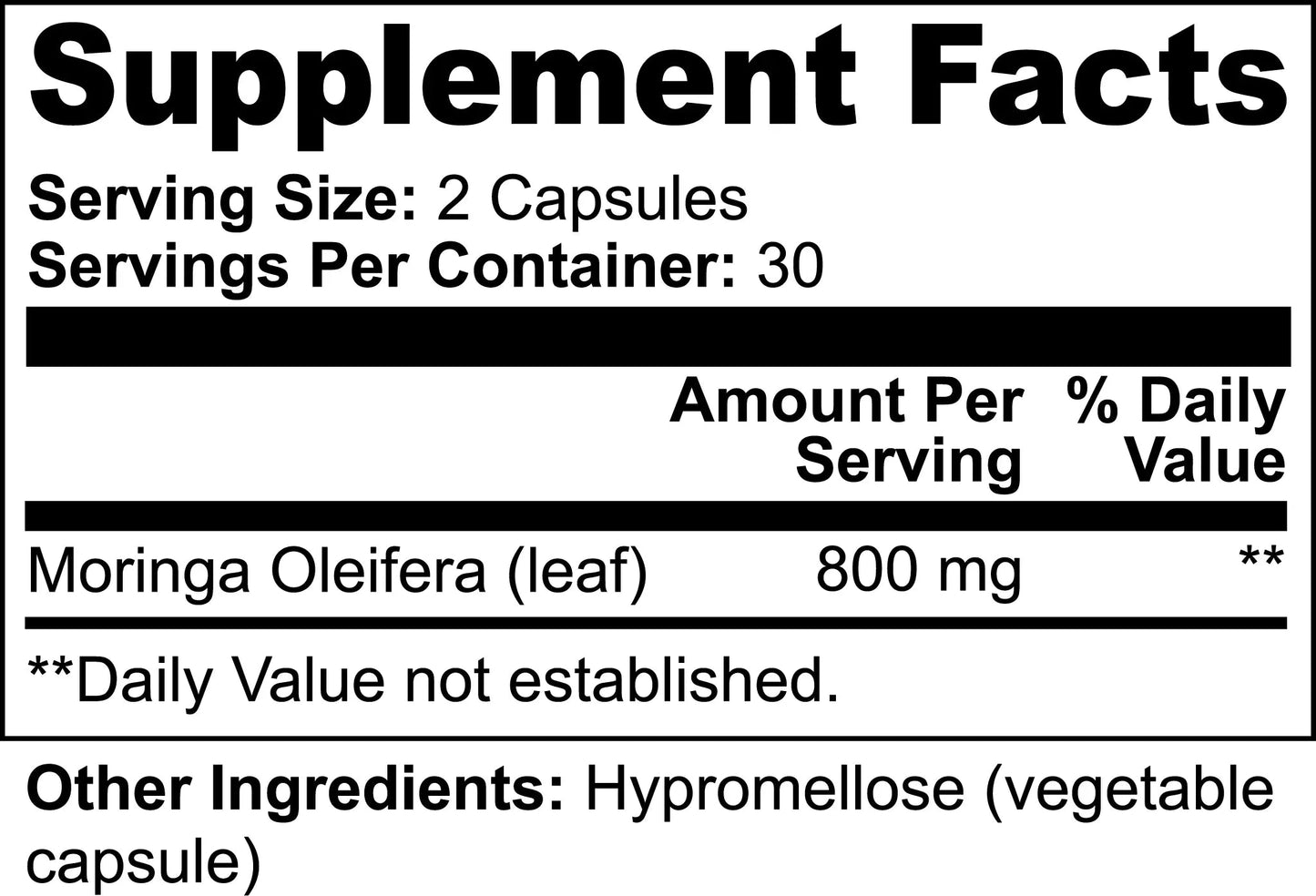 Moringa Pure Pure Moringa Powder