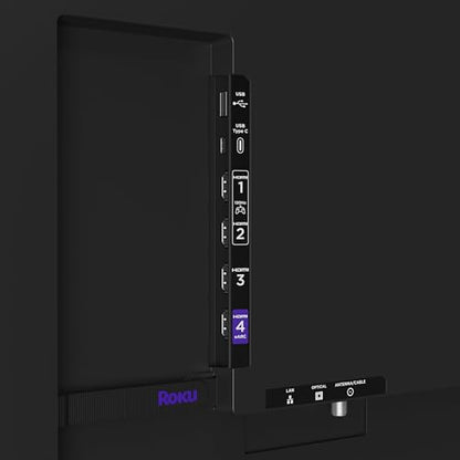 Roku Smart TV 2025 – 75-Inch Pro Series, Mini-LED TV – RokuTV with Backlit Voice Remote Pro – Flat Screen 4K QLED Television with 120Hz Refresh Rate & Dolby Vision IQ, Live News, Sports, Entertainment