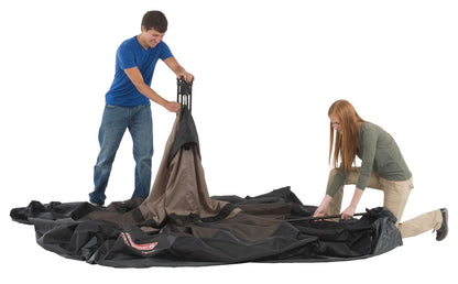 Coleman Instant Tent with 1-Minute Setup, 4/6/8/10 Person Tent with Pre-Attached Poles, Air Vent, & Carry Bag