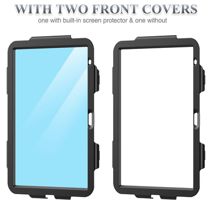 SEYMAC stock Case for iPad (A16) 11th/10th Generation 11''/10.9'' 2025/2022, Full-Body Drop Protection Case with Screen Protector &360° Rotate Hand Strap/Stand, Black