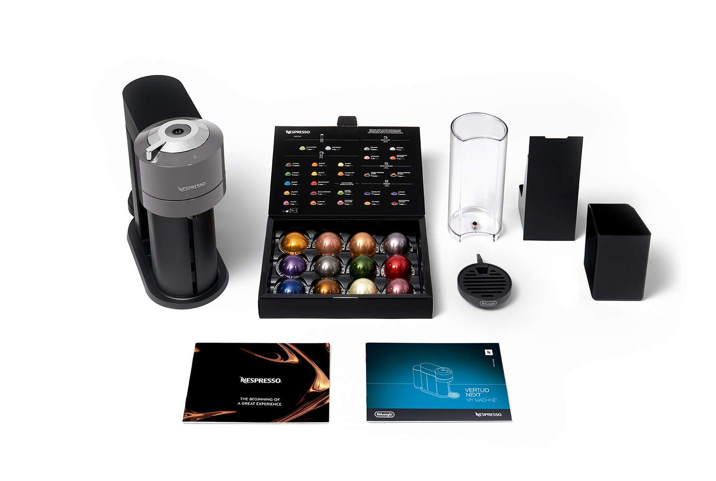 Nespresso Vertuo Next Coffee and Espresso Maker by De'Longhi, White