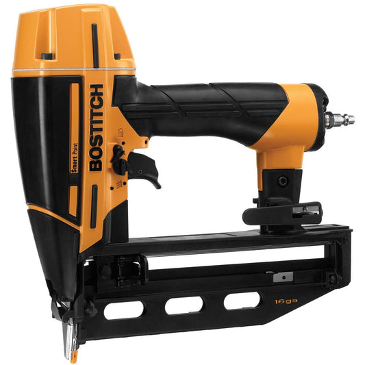 BOSTITCH Finish Nailer Kit, 16GA, Smart Point, Pneumatic (BTFP71917)
