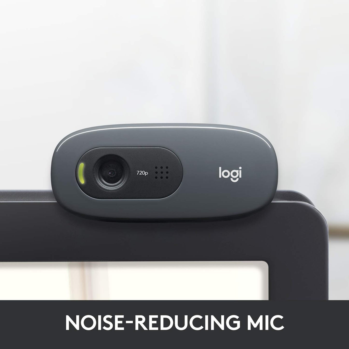 Logitech Brio 101 Full HD 1080p Webcam for Meetings, Streaming, Desktop, Laptop, PC - Built-in Mic, Shutter, USB-A, Teams, Zoom - Black