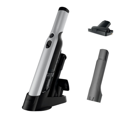 Shark WANDVAC Power PET Cordless Hand Vac, Ultra-Lightweight & Portable with Powerful Suction & Boost Mode, New FurFins Tool & Duster Crevice Tool, Designed for Car & Pet Homes, White, WV410WH
