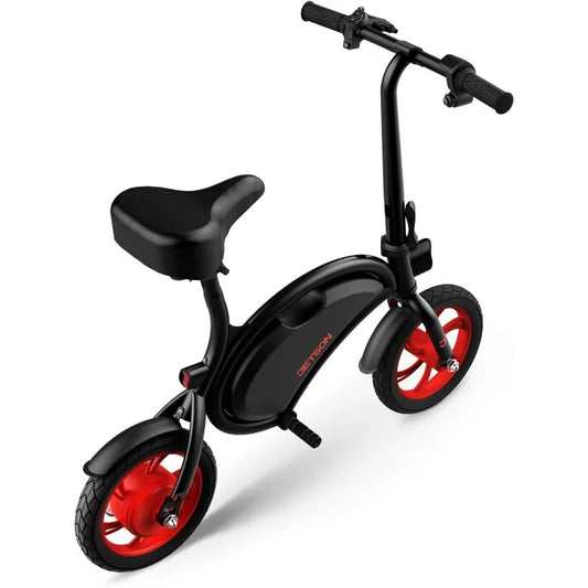 Bolt Electric Bike, Foot Pegs, Easy-Folding, Built-In Carrying Handle, Twist Throttle, Cruise Control, Up To 15.5 MPH