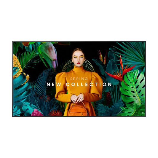 SAMSUNG QHC LFD 75” Display, QH75C, UHD Signage, 28.5 mm Depth, Dynamic Crystal Color, Quantum Processor Lite 4K, SmartView+, Smart Calibration, LH75QHCEBGCXGO, 2023