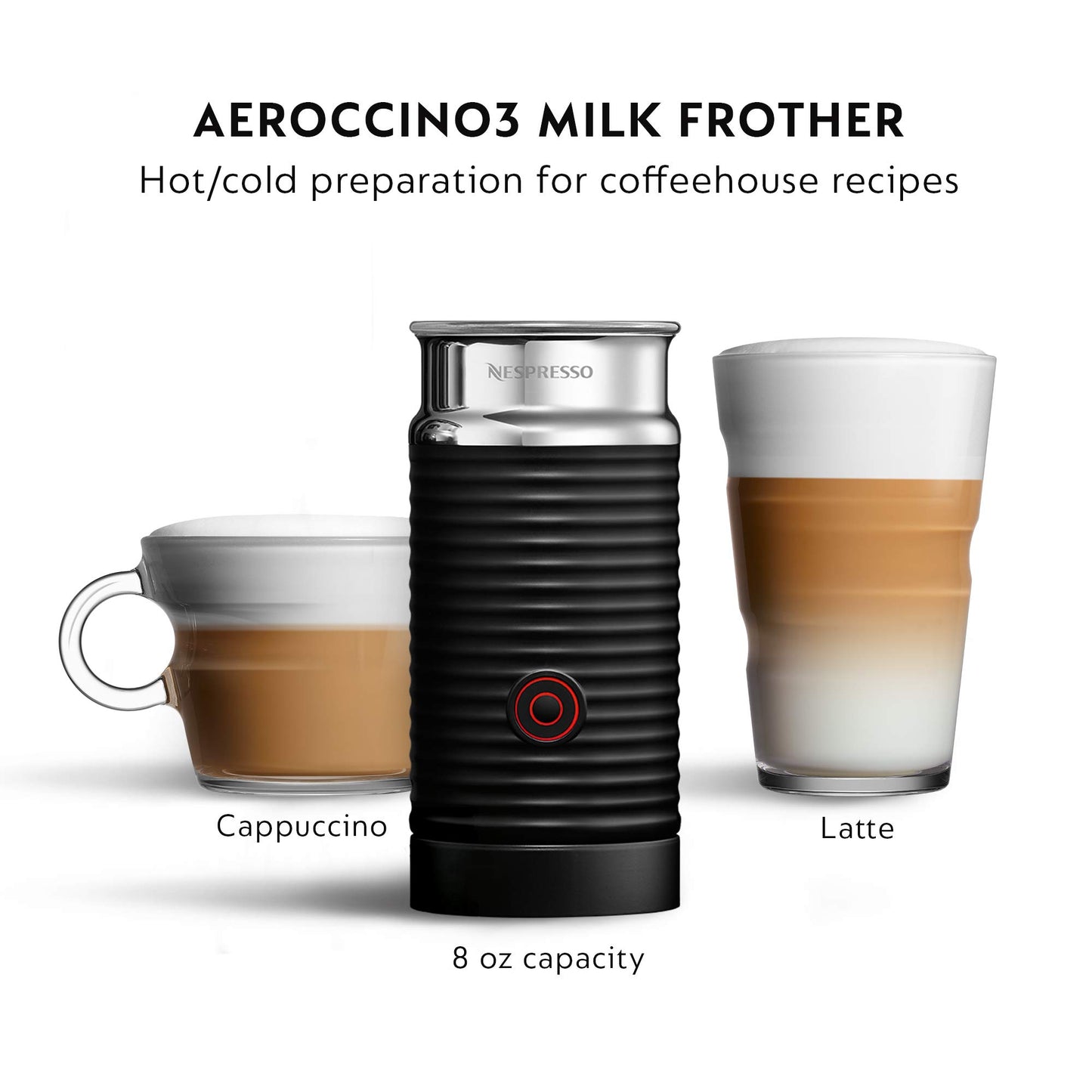 Nespresso Vertuo Next Coffee and Espresso Maker by De'Longhi, White