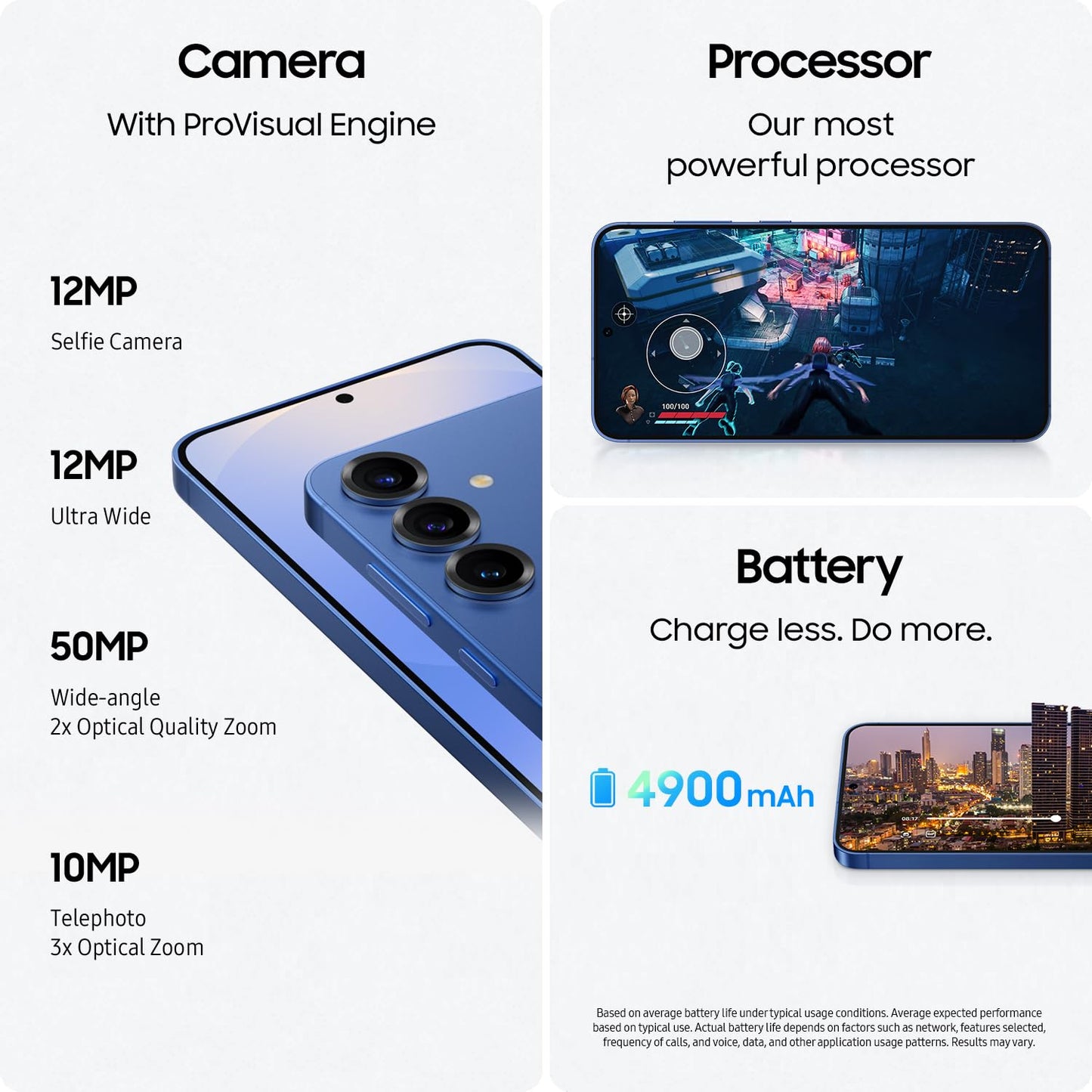 SAMSUNG Galaxy S25 Edge Phone, 512 GB AI Smartphone, Unlocked Android, Night Video, Fast Processor, ProScaler Display, All-Day Battery, 2025, US 1 Yr Manufacturer Warranty, Titanium Icyblue