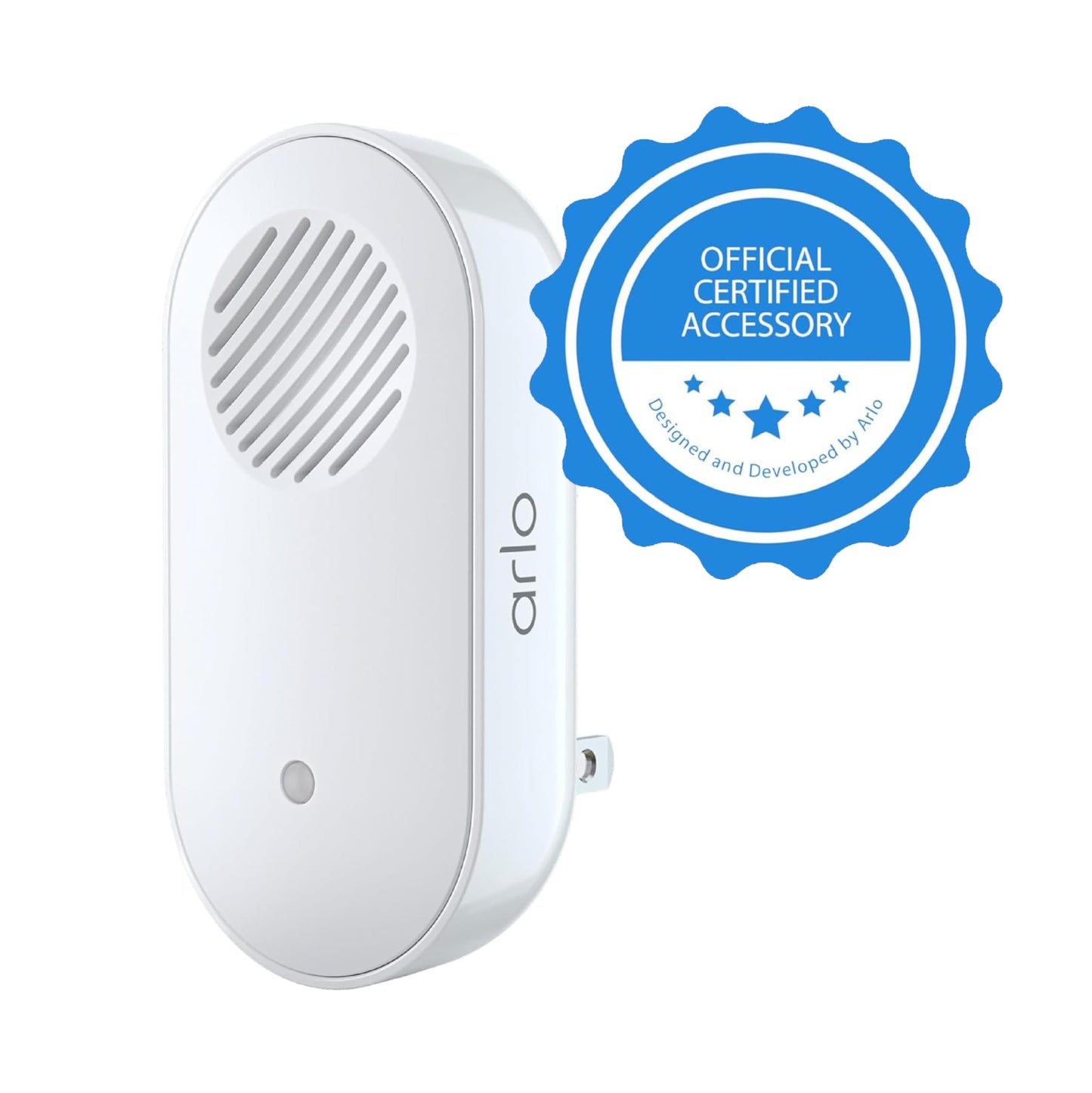 Arlo Video Doorbell 2K 2nd Generation & Chime 2 Bundle, 2K Doorbell Camera, 2-Way Audio, Package Detection, Motion Detection and Alerts, Built-in Siren, Night Vision, AVDK4001-100CNS, White