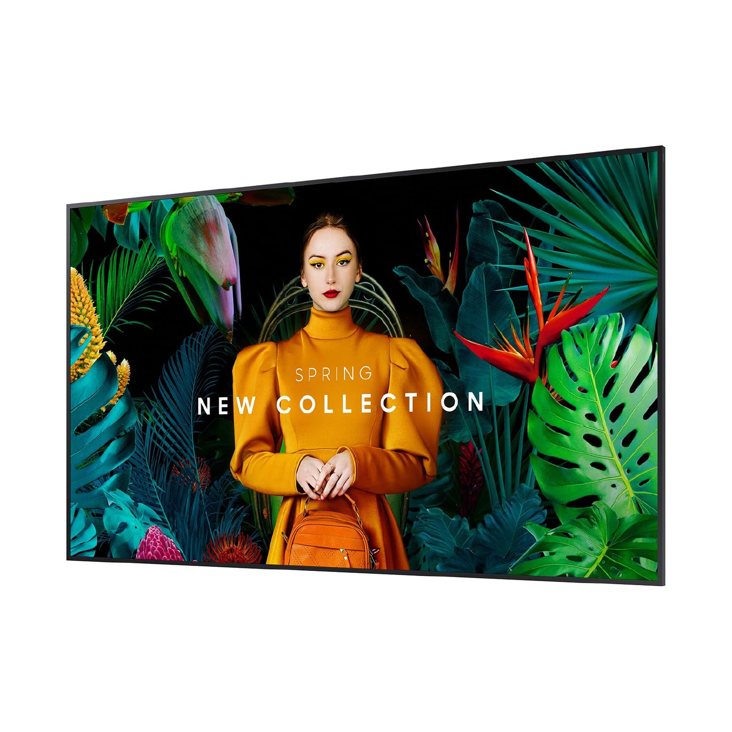 SAMSUNG QHC LFD 75” Display, QH75C, UHD Signage, 28.5 mm Depth, Dynamic Crystal Color, Quantum Processor Lite 4K, SmartView+, Smart Calibration, LH75QHCEBGCXGO, 2023