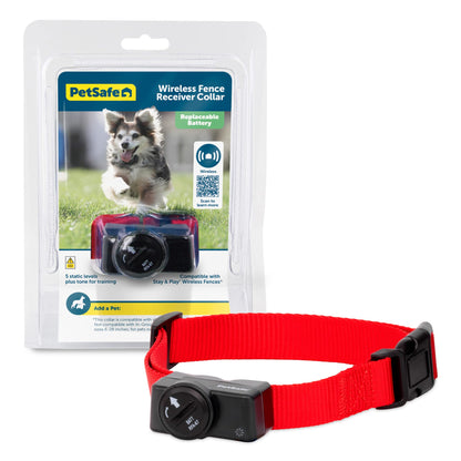 PetSafe Wireless Pet Containment System - Original Wireless Electric Fence for Dogs - from The Parent Company of Invisible Fence Brand - Covers Up to 1/2 Acre - for Pets 8lb+