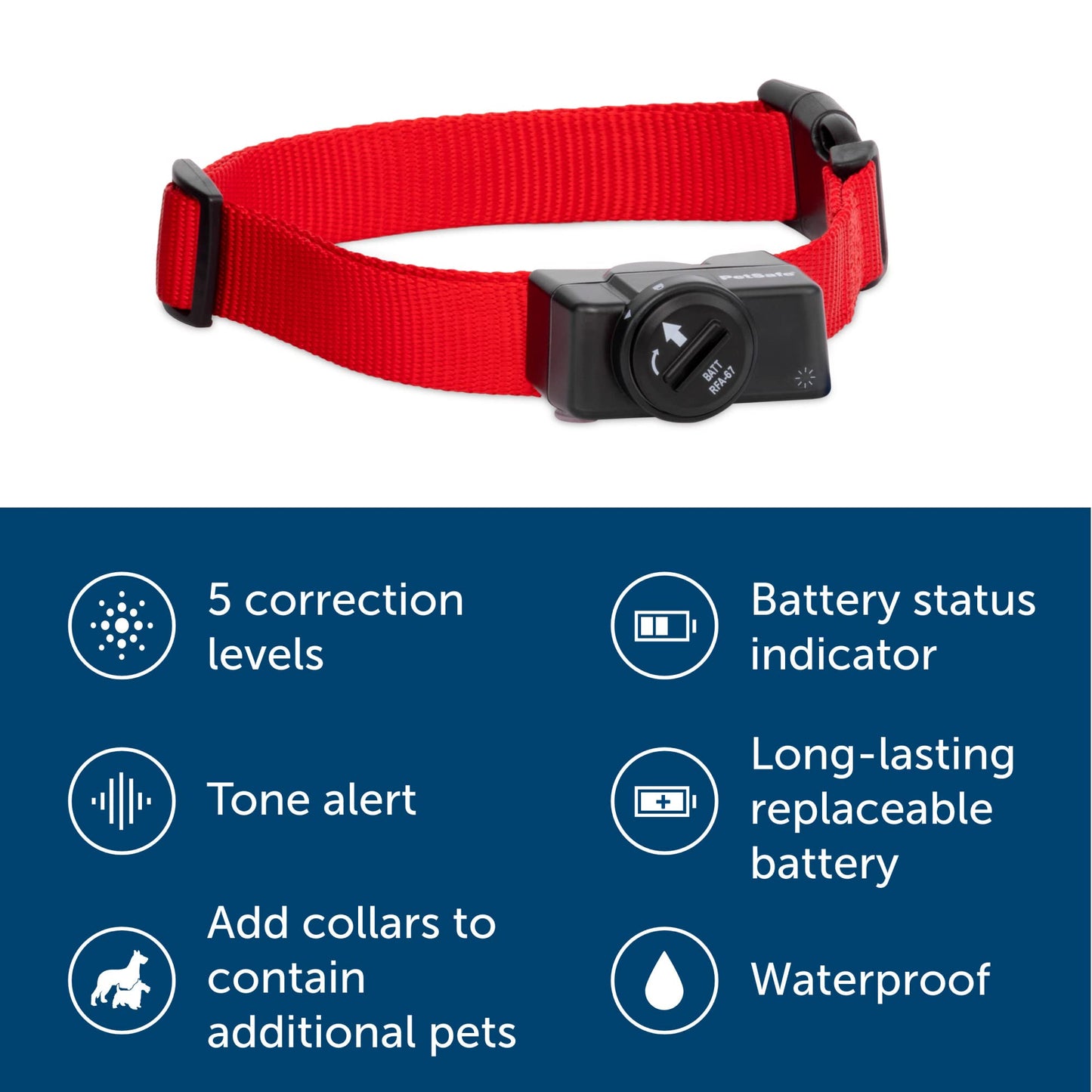 PetSafe Wireless Pet Containment System - Original Wireless Electric Fence for Dogs - from The Parent Company of Invisible Fence Brand - Covers Up to 1/2 Acre - for Pets 8lb+