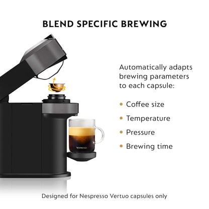 Nespresso Vertuo Next Coffee and Espresso Maker by De'Longhi, White