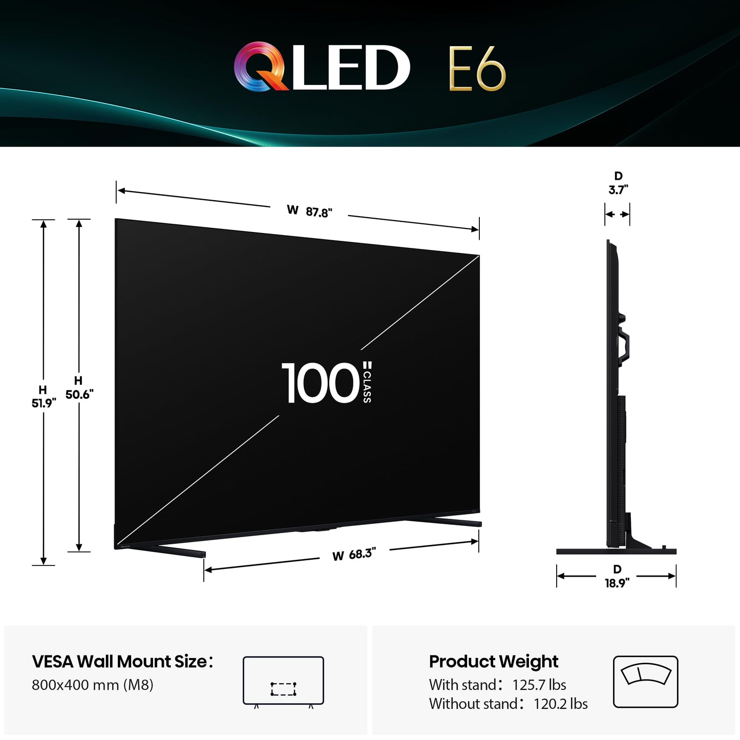 Hisense 65" E6 Cinema Series QLED 4K UHD Smart Fire TV (65E6QF, 2025 Model) - QLED, AI Light Sensor, Dolby Vision · Atmos, Voice Remote with Alexa, Motion Rate 120, HDR 10+ Adaptive, Game Mode Plus