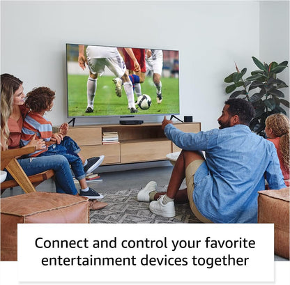 Amazon Fire TV Cube (newest model) with AI-powered Fire TV Search, Hands-free streaming device with Alexa, Wi-Fi 6E, 4K Ultra HD