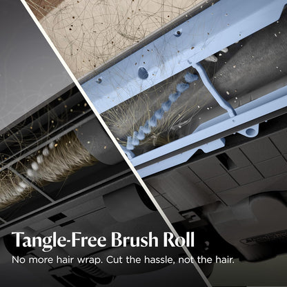 BISSELL CleanView Max Tangle-Free Rewind with LED Headlights, Tangle-Free Brush Roll, Automatic Cord Rewind, Included pet Tools, 4073L