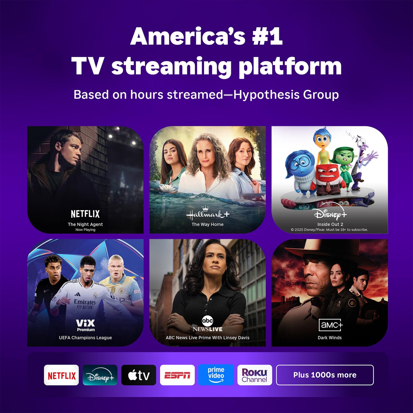 Roku Smart TV 2025 – 75-Inch Pro Series, Mini-LED TV – RokuTV with Backlit Voice Remote Pro – Flat Screen 4K QLED Television with 120Hz Refresh Rate & Dolby Vision IQ, Live News, Sports, Entertainment