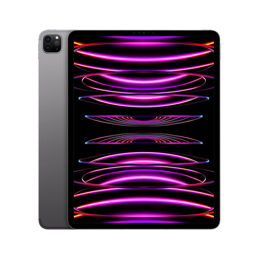 Apple 2022 iPad Pro 6th Gen (12.9-inch, Wi-Fi, 256GB) - Silver (Renewed Premium)