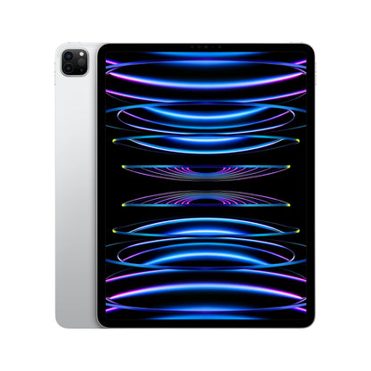 Apple 2022 iPad Pro 6th Gen (12.9-inch, Wi-Fi, 256GB) - Silver (Renewed Premium)
