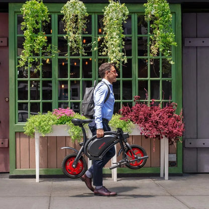 Bolt Electric Bike, Foot Pegs, Easy-Folding, Built-In Carrying Handle, Twist Throttle, Cruise Control, Up To 15.5 MPH