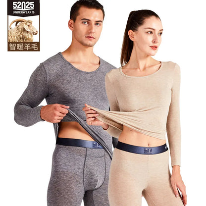 52025 Men’s and Women’s Thermal Underwear – Premium MicroModal, Merino Wool, and Silk Blend. Soft, Lightweight, and Comfortable