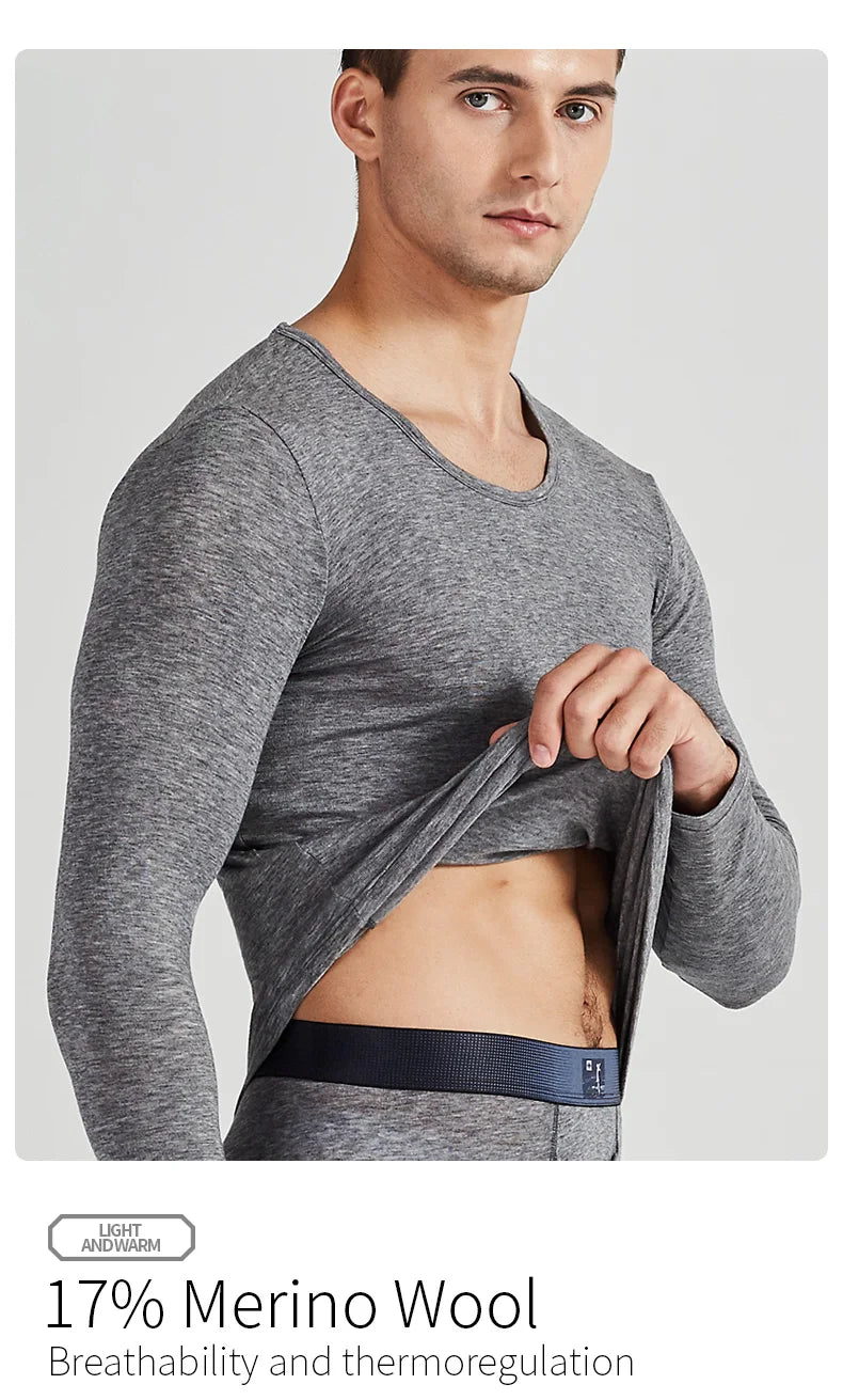 52025 Men’s and Women’s Thermal Underwear – Premium MicroModal, Merino Wool, and Silk Blend. Soft, Lightweight, and Comfortable