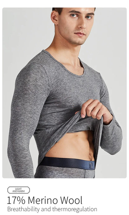 52025 Men’s and Women’s Thermal Underwear – Premium MicroModal, Merino Wool, and Silk Blend. Soft, Lightweight, and Comfortable