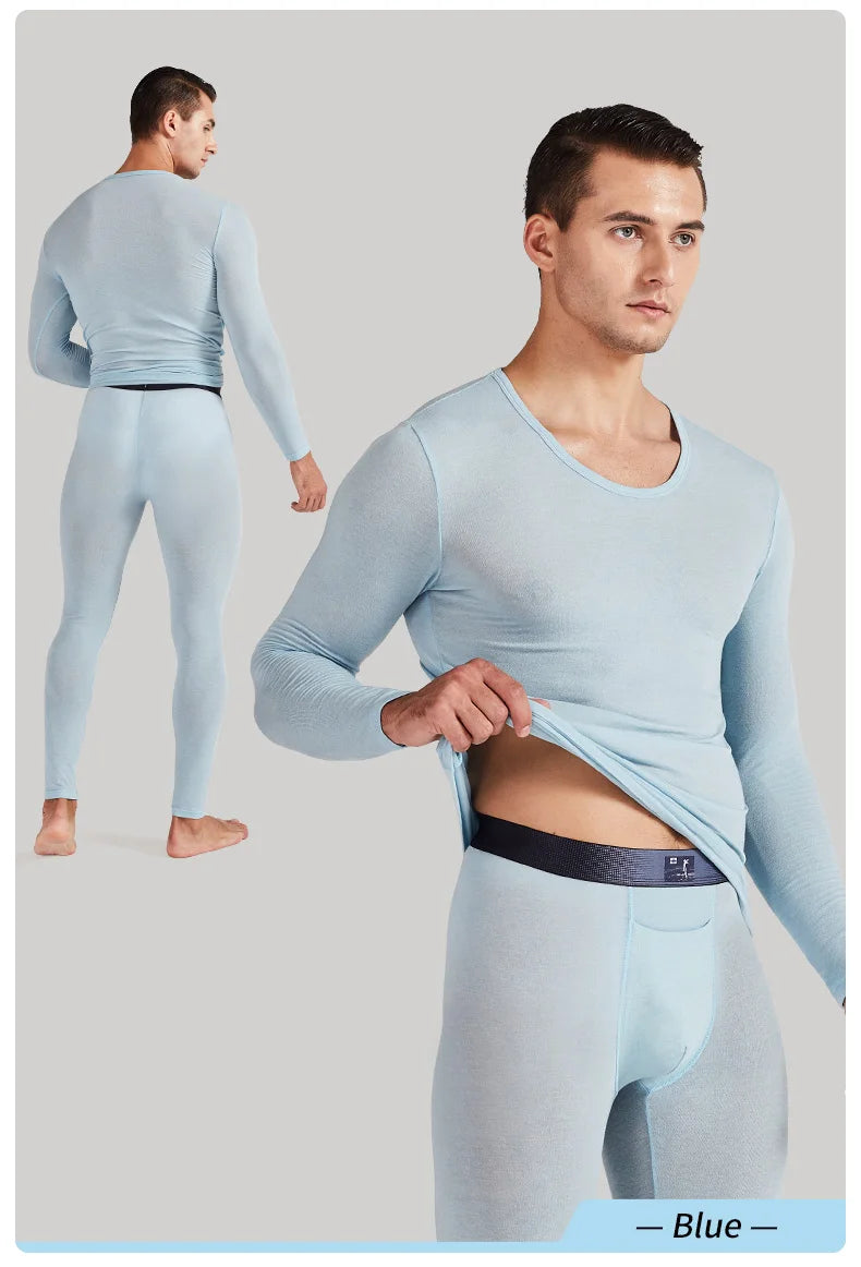 52025 Men’s and Women’s Thermal Underwear – Premium MicroModal, Merino Wool, and Silk Blend. Soft, Lightweight, and Comfortable