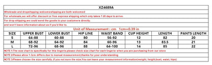 2025 new mesh sexy see through red shapewear nightgown with tassel chest patch underwear set, two-piece set