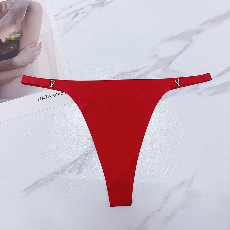 Women's Panties Sexy G-String Thong Underwear Low Waist T-Pants Panties Women's Cotton Briefs Lingerie стринги женские