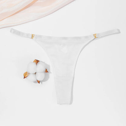 Women's Panties Sexy G-String Thong Underwear Low Waist T-Pants Panties Women's Cotton Briefs Lingerie стринги женские