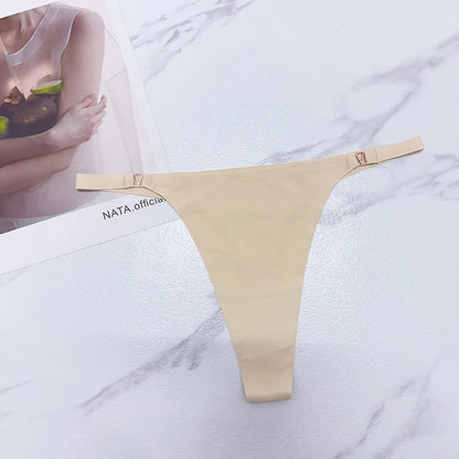 Women's Panties Sexy G-String Thong Underwear Low Waist T-Pants Panties Women's Cotton Briefs Lingerie стринги женские