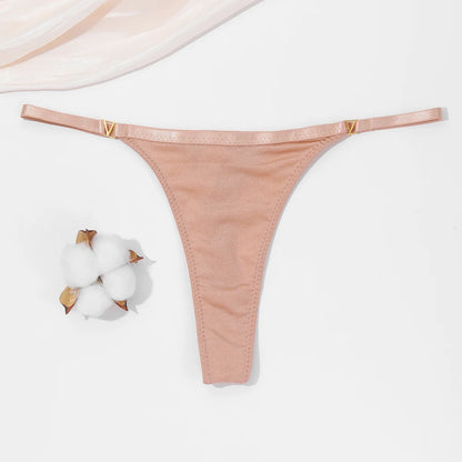 Women's Panties Sexy G-String Thong Underwear Low Waist T-Pants Panties Women's Cotton Briefs Lingerie стринги женские