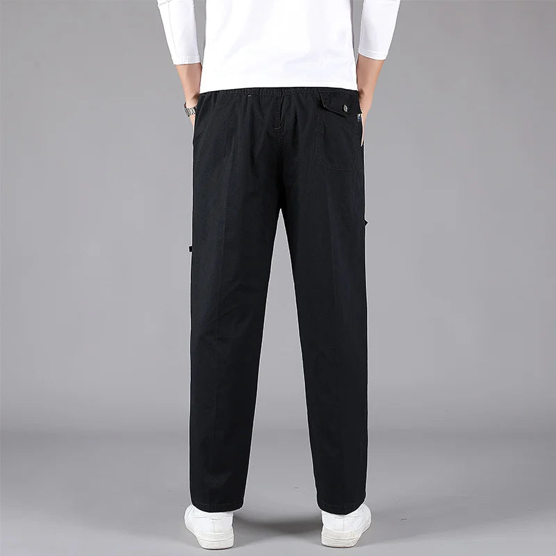 Men's Workwear Casual Cotton Pants Fashionable and Comfortable Pants