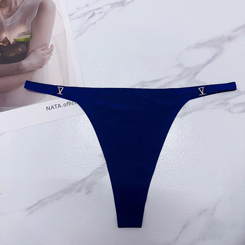 Women's Panties Sexy G-String Thong Underwear Low Waist T-Pants Panties Women's Cotton Briefs Lingerie стринги женские