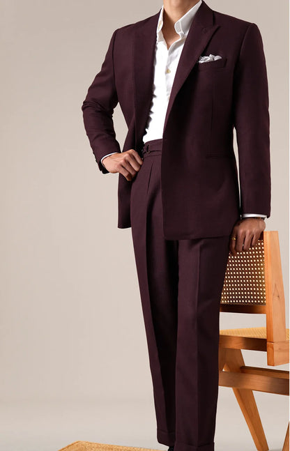 Mens Suits Designers 2025 Retro Suit Set For Men Casual Slim Business Wedding Groom Suit Smoking Homme Mariage Men Tuxedo Suit