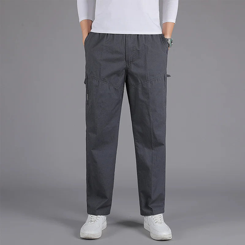Men's Workwear Casual Cotton Pants Fashionable and Comfortable Pants