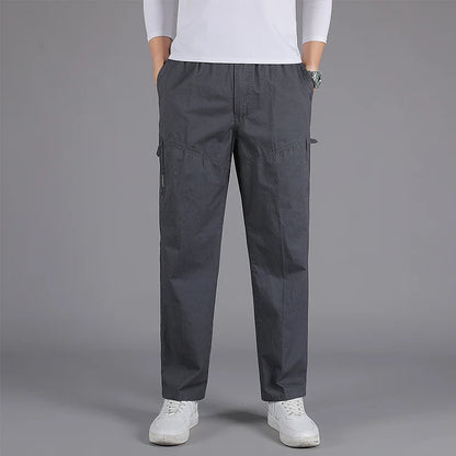 Men's Workwear Casual Cotton Pants Fashionable and Comfortable Pants