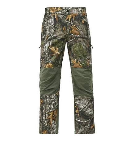 Camouflage Outdoor Hunting Tactical Pants Mens Wear-resistant Multi-pocket Work Trousers Combat Training Hiking Pants Plus Size