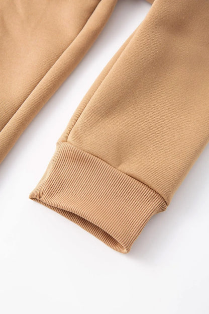 Men's Suit 2025 New Autumn and Winter men's wear: multi-pocket pullover + sport trousers set, men's casual wear, sportswear and