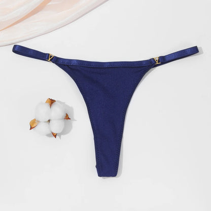 Women's Panties Sexy G-String Thong Underwear Low Waist T-Pants Panties Women's Cotton Briefs Lingerie стринги женские