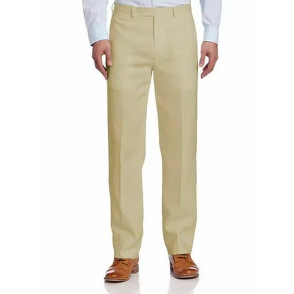 Men's two-piece suit, double-buttoned lapel jacket and pants | slim-fitting wedding/business attire | formal party wear